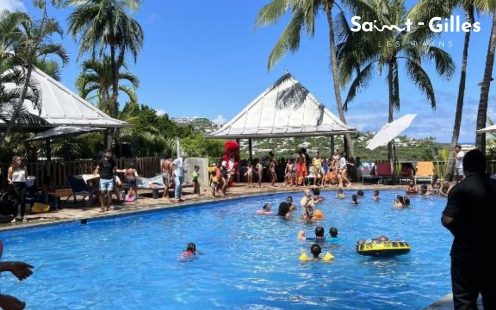 Activités des enfants à l'hôtel Les Aigrettes à Saint-Gilles Les Bains à La Réunion