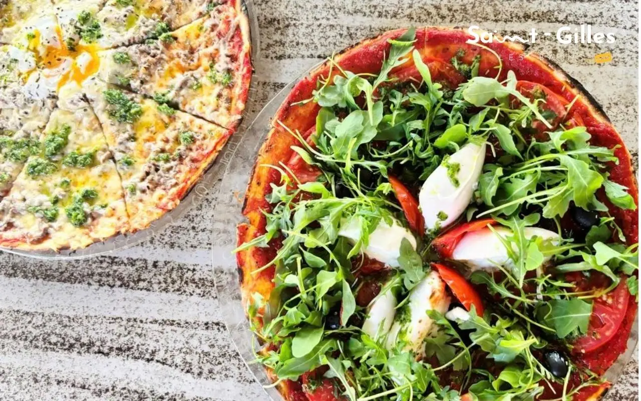 Pizza chez Pizzeria Le Laetizia à Saint-Gilles Les Bains à La Réunion