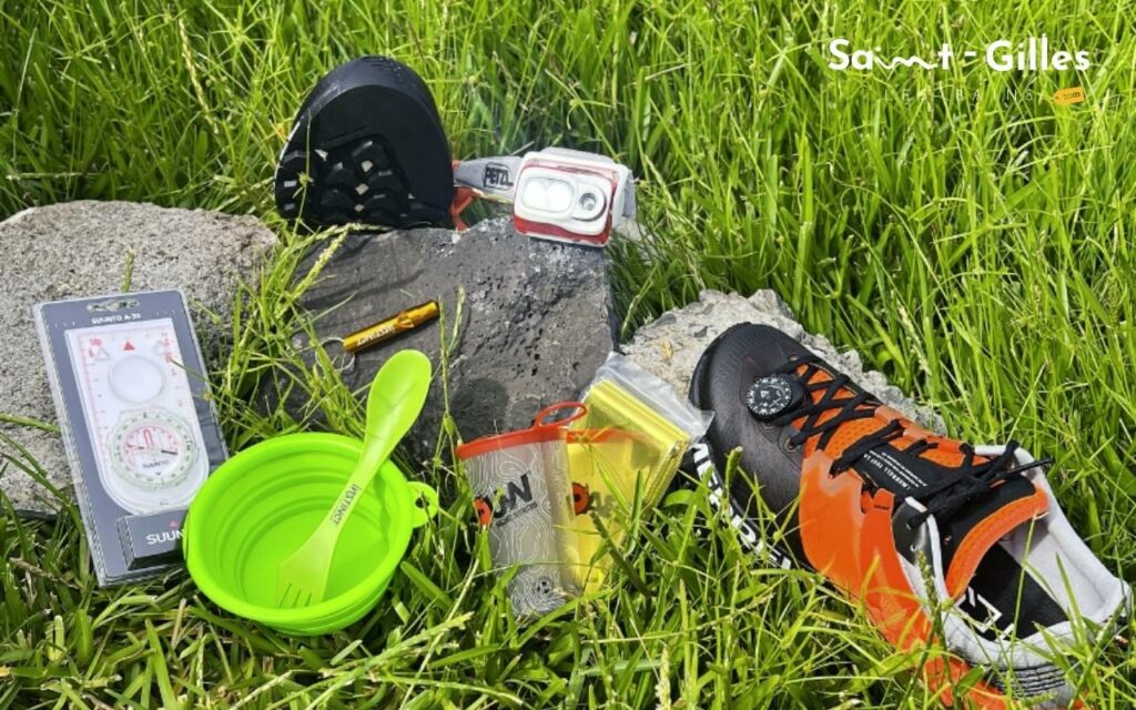 Equipements de trail au magasin avec Run Green Réunion à Saint-Gilles Les Bains à La Réunion