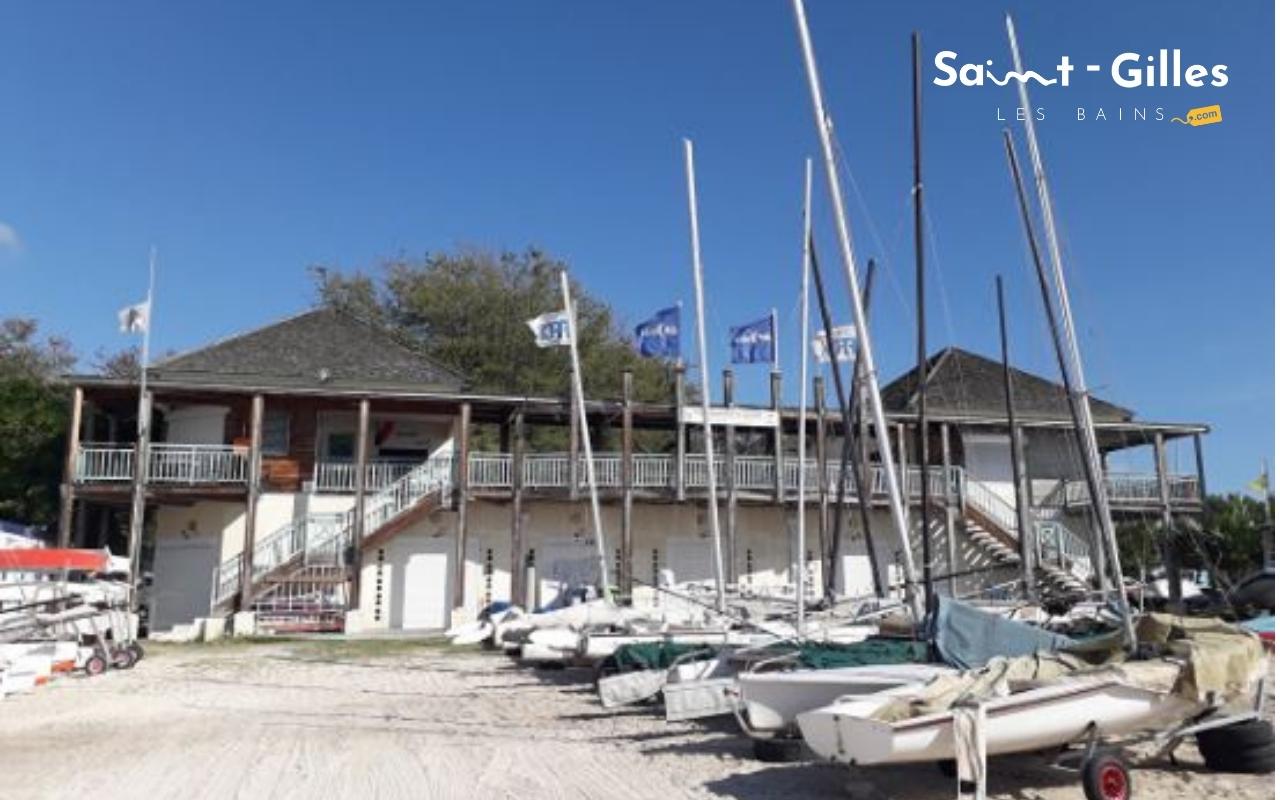 Façade base nautique de l'ouest