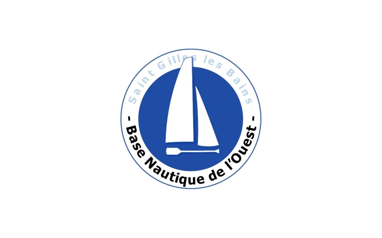 logo base nautique de ouest Saint-Gilles-les-bains